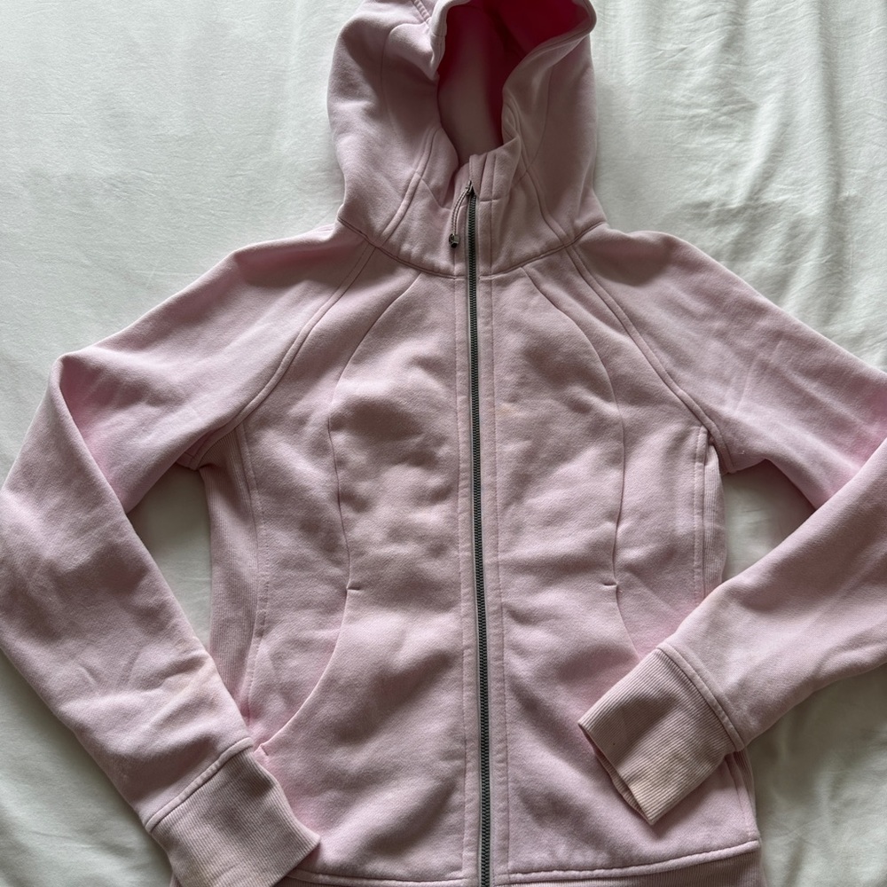 Lululemon Athletica Pink Hooded Jacket